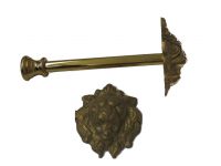 Art. 240B Brass hold back lion head